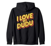 Aime Mes Amis DuDu Réunion de Famille Parents Amoureux Sweat à Capuche
