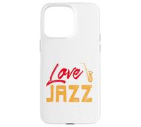 Aime-Moi comme Tu Aimes Le Jazz Saxophone Coque pour iPhone 15 Pro Max