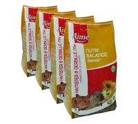 Aime Nourriture pour Hamster et Gerbille, NUTRI'BALANCE SAVOUR Mix, Repas mélange varié vitamines et Fibres, 900g (Lot de 4)