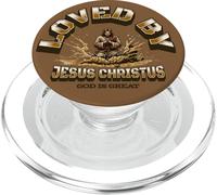 Aimé par Jésus-Christ Dieu est Grand Prier dans l'Église PopSockets PopGrip pour MagSafe