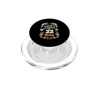 Aimé par Jésus Depuis 22 Ans, thème chrétien du 22e Anniversaire PopSockets PopGrip pour MagSafe