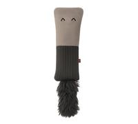 Aimé - Peluche pour Chat Funnies - Jouet Chat de Défoulement - Stimule Le Bruit et l'Instinct de Chasse de Votre Animal - avec Queue à Longue Fourrure et Catnip - 39 cm - Fabriqué en Tunisie