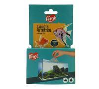 Aimé | Sachets Filtration Eau Pure | Filtre pour Aquarium | Produit pour Aquarium d'eau Douce | Absorbe les Nitrates Nocifs et les Algues | Durée d'1 Mois par Sachet | 2 Sachets | 2 x 13 g