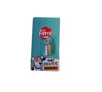 AIME Tube d'identité pour chien en acier inoxydable