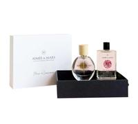Aimée de Mars Coffret Aphrodite Rituel du Coeur, Parfum Belle Aphrodite 30ml et Huile d'Onction Corps 50ml, Notes de Rose, Framboise, Vanille, 100% Naturel