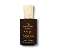 AIMÉE DE MARS - Rituel Sakura - Parfum d’Ambiance Naturel 100 ML - Spray intérieur aux Fleurs de Cerisier & huiles essentielles - Bien-être émotionnel, Fabrication Artisanale française