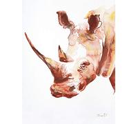 Aimee Del Valle WDC12068 Toile imprimée 30 x 40 cm (Le Dernier), Multicolore, 30 x 40 x 3, 8 cm