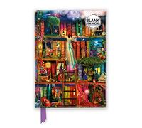 Aimee Stewart Treasure Hunt Bookshelves Foiled Blank Journal