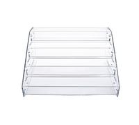 AIMEILI 4 Etages Clair Présentoir Organisateur Support en Acrylique Pour Vernis à Ongles
