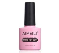 AIMEILI No Wipe Matte Top Coat Mat Vernis Gel Semi-Permanent Vernis à Ongles Manucure Soak Off UV LED Gel Nail Polish 10ML