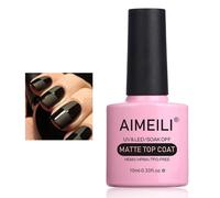 Aimeili tremper sur U V LED Gel Nail Polour - pas de couche de finition mate mate 10 ml