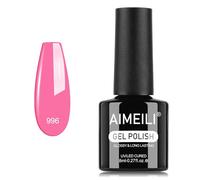 AIMEILI Vernis à Ongles Gel Naturel Rose Nude, Vernis Semi Permanent Soak Off UV LED Gel Polish Nail Art Manucure Longue Durée 8ml (996)