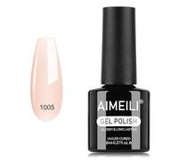 AIMEILI Vernis à Ongles Gel Naturel Rose Nude, Vernis Semi Permanent Soak Off UV LED Gel Polish Nail Art Manucure Longue Durée 8ml (1005)