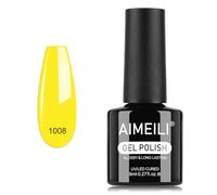 AIMEILI Vernis à Ongles Gel Naturel Rose Nude, Vernis Semi Permanent Soak Off UV LED Gel Polish Nail Art Manucure Longue Durée 8ml (1008)