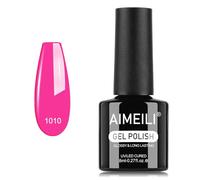 AIMEILI Vernis à Ongles Gel Naturel Rose Nude, Vernis Semi Permanent Soak Off UV LED Gel Polish Nail Art Manucure Longue Durée 8ml (1010)