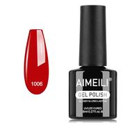 AIMEILI Vernis à Ongles Gel Naturel Rose Nude, Vernis Semi Permanent Soak Off UV LED Gel Polish Nail Art Manucure Longue Durée 8ml (1006)
