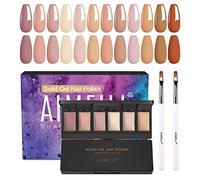 AIMEILI Vernis Gel Crème Solide 12 Couleurs, Palette de Vernis à Ongles en Gel Solide Semi Permanent UV LED avec Brosse à Ongles pour Nail Art Manucure DIY - Kit 3