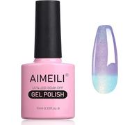 AIMEILI Vernis Semi Permanent Caméléon Change de Couleurs Température Paillettes Vernis à Ongle Gel Thermique UV LED Soak Off Manucure 10ml - 03