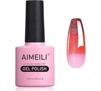 AIMEILI Vernis Semi Permanent Caméléon Change de Couleurs Température Paillettes Vernis à Ongle Gel Thermique UV LED Soak Off Manucure 10ml - 01