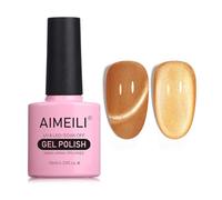 AIMEILI Vernis Semi Permanent Magnétique Holographique Métavers Cat Eye Vernis à Ongles Gels Oeil de Chat Phantom 10ml - (723)