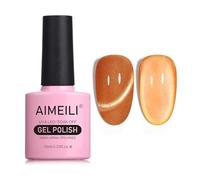 AIMEILI Vernis Semi Permanent Magnétique Holographique Métavers Cat Eye Vernis à Ongles Gels Oeil de Chat Phantom 10ml - (725)