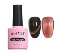 AIMEILI Vernis Semi Permanent Magnétique Holographique Métavers Cat Eye Vernis à Ongles Gels Oeil de Chat Phantom 10ml - (748)