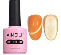 AIMEILI Vernis Semi Permanent Magnétique Holographique Métavers Cat Eye Vernis à Ongles Gels Oeil de Chat Phantom 10ml - (717)