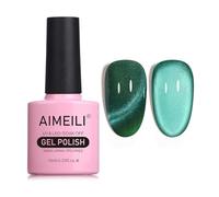 AIMEILI Vernis Semi Permanent Magnétique Holographique Métavers Cat Eye Vernis à Ongles Gels Oeil de Chat Phantom 10ml - (753)