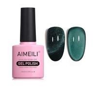 AIMEILI Vernis Semi Permanent Magnétique Holographique Métavers Cat Eye Vernis à Ongles Gels Oeil de Chat Phantom 10ml - 764