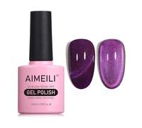 AIMEILI Vernis Semi Permanent Magnétique Holographique Métavers Cat Eye Vernis à Ongles Gels Oeil de Chat Phantom 10ml - (746)