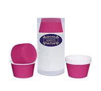 AIMEITE Caissette Cupcake,Lot de 50 Caissettes Papier Cuisson Pour Cupcake Moulle Papier Muffin Moule Gâteau Caissettes Mini Cupcakes (Rose Rouge)