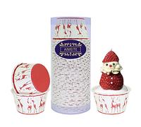 AIMEITE Caissettes Cupcake,50Pcs Cupcake Papier Muffins Cupcake Liners Caissettes Papier Muffins Moules de Cuisson Cupcakes en Papier Mini Cakes (Style 4)