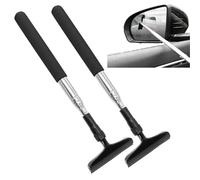 AIMEKE 2 Piezas Raclette Vitre Professionnel pour Voiture, Essuie Glace de Rétroviseur Rétractable, Raclette Vitre Voiture Longueur Télescopique Jusqu'à 102 cm
