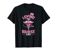Aimer Cette Vie d'infirmière T-Shirt Graphique avec Valeur
