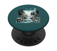 Aimer la Nature, Les paysages à Couper Le Souffle PopSockets PopGrip Adhésif