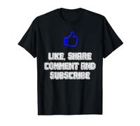 Aimer, Partager, Commenter et s'abonner T-Shirt
