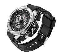 AIMES Montres pour hommes - Montres de sport de plein air étanches - Montre militaire analogique numérique - Montre de sport électronique tactique pour armée - Montres pour hommes - Date