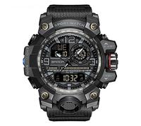 AIMES Montres pour hommes, montres de sport de plein air étanches, montre militaire tactique pour hommes, montre analogique numérique, date, alarme, chronomètre, multifonctions, tactique, grand cadran