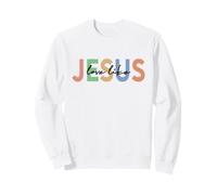 Aimez comme Jésus chrétien Sweatshirt