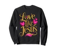 Aimez comme Jésus, Dieu Religieux, Foi, Femmes chrétiennes, Filles, Enfants Sweatshirt