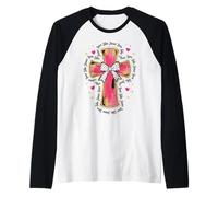Aimez comme Jésus Manche Raglan