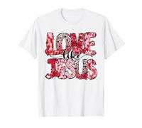 Aimez comme Jésus Valentine Christian T-Shirt
