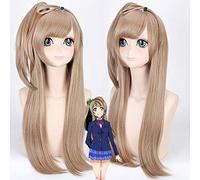 Aimez en direct! Kotori Minami Cosplay perruque pour les femmes 70 cm de Long droite mode résistant à la chaleur synthétique femme faux cheveux perruques marron