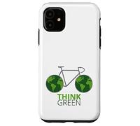 Aimez la Terre, passez au vert, au monde vert, à vélo Coque pour iPhone 11