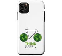 Aimez la Terre, passez au vert, au monde vert, à vélo Coque pour iPhone 11 Pro Max