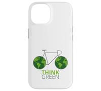 Aimez la Terre, passez au vert, au monde vert, à vélo Coque pour iPhone 14