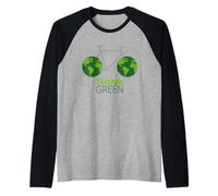 Aimez la Terre, passez au vert, au monde vert, à vélo Manche Raglan