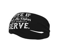 Aimez Si Vous Sauvez Dieu Les Libère Unisexe Headband Absorbe La Transpiration Bandeau De Sport Respirant Serre Tete pour Tennis Basketball Football Entraînement