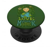 Aimez Votre mère, la Terre, la déesse Gaia, la Nature, Le Design Spirituel PopSockets PopGrip Adhésif