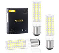 AIMHEIM Ampoule LED B15D Dimmable Blanc Froid 6000K, 7W B15D LED Lampe Équivalent 70W Halogène, 770LM, Ampoule à Baïonnette B15D pour Machine à Coudre, 230V, Lot de 3